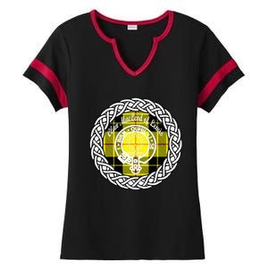 Clan Macleod Of Lewis Scottish Clan Ladies Halftime Notch Neck Tee