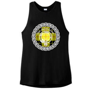 Clan Macleod Of Lewis Scottish Clan Ladies PosiCharge Tri-Blend Wicking Tank