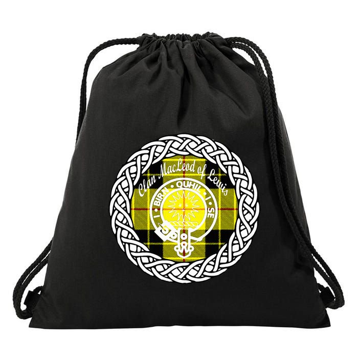 Clan Macleod Of Lewis Scottish Clan Drawstring Bag