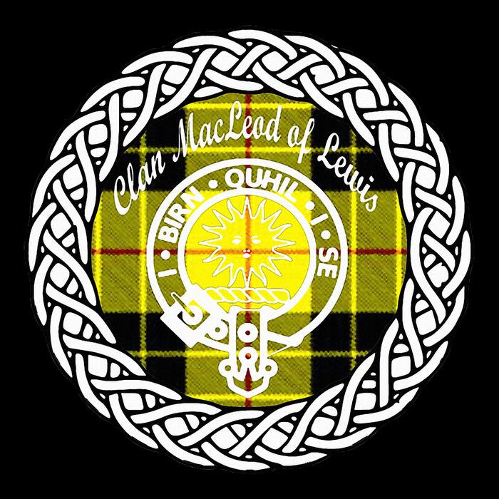 Clan Macleod Of Lewis Scottish Clan Drawstring Bag