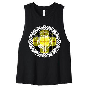 Clan Macleod Of Lewis Scottish Clan Women's Racerback Cropped Tank