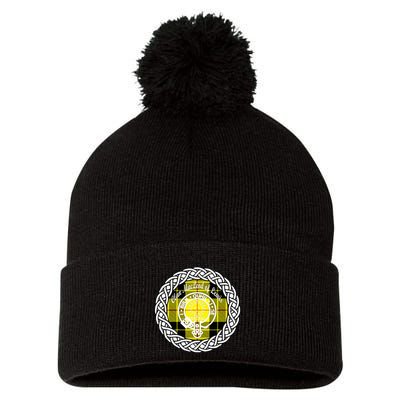 Clan Macleod Of Lewis Scottish Clan Pom Pom 12in Knit Beanie