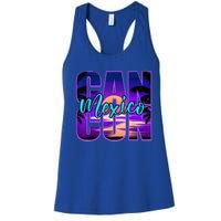 Cancun Mexico Outfits Family Vacation Souvenir Summer Group Women's Racerback Tank