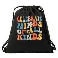 Celebrate Minds Of All Kinds Drawstring Bag