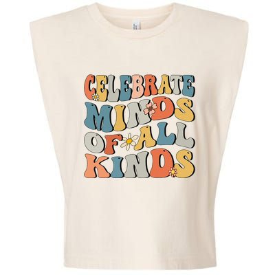 Celebrate Minds Of All Kinds Garment-Dyed Women's Muscle Tee