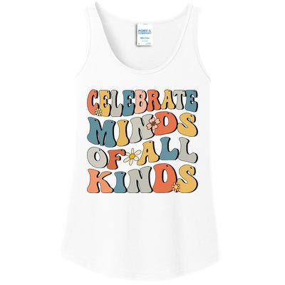 Celebrate Minds Of All Kinds Ladies Essential Tank