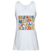 Celebrate Minds Of All Kinds Ladies Essential Flowy Tank