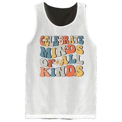 Celebrate Minds Of All Kinds Mesh Reversible Basketball Jersey Tank