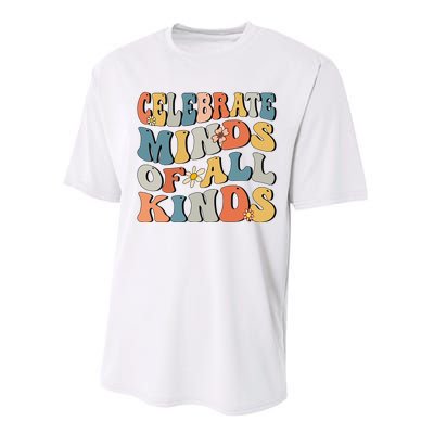 Celebrate Minds Of All Kinds Performance Sprint T-Shirt