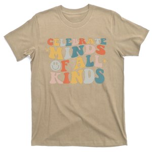 Celebrate Minds Of All Kinds Neurodiversity Autism Awareness T-Shirt