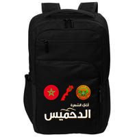 Complete Map Of Morocco With Dahmis Tea Proud Moroccan Impact Tech Backpack