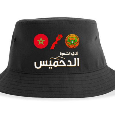 Complete Map Of Morocco With Dahmis Tea Proud Moroccan Sustainable Bucket Hat