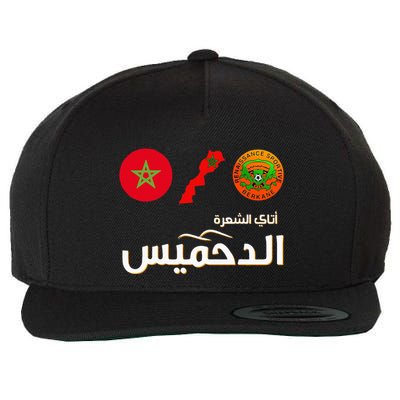 Complete Map Of Morocco With Dahmis Tea Proud Moroccan Wool Snapback Cap
