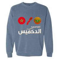 Complete Map Of Morocco With Dahmis Tea Proud Moroccan Garment-Dyed Sweatshirt