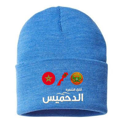 Complete Map Of Morocco With Dahmis Tea Proud Moroccan Sustainable Knit Beanie
