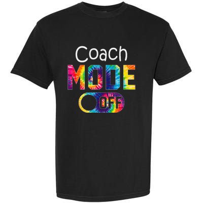 Coach Mode Off Happy Last Day Of School Tie Dye Summer Garment-Dyed Heavyweight T-Shirt