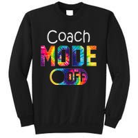 Coach Mode Off Happy Last Day Of School Tie Dye Summer Sweatshirt