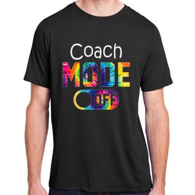 Coach Mode Off Happy Last Day Of School Tie Dye Summer Adult ChromaSoft Performance T-Shirt