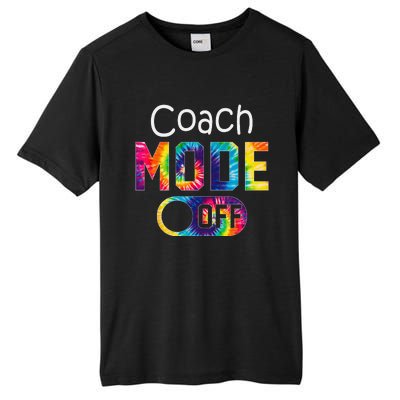 Coach Mode Off Happy Last Day Of School Tie Dye Summer Tall Fusion ChromaSoft Performance T-Shirt