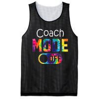 Coach Mode Off Happy Last Day Of School Tie Dye Summer Mesh Reversible Basketball Jersey Tank