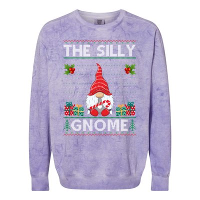 Christmas Matching Outfits For Holiday Party The Silly Gnome Gift Colorblast Crewneck Sweatshirt