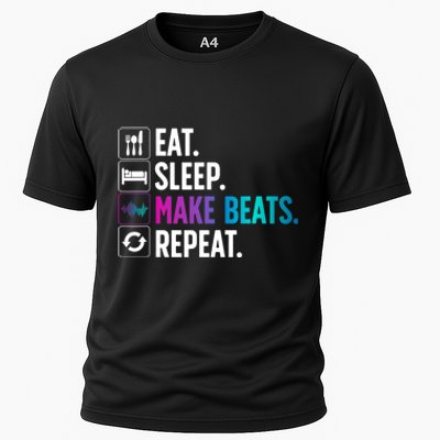 Cool Music Producer For Men Women DJ Beatmaker EDM Musician Cooling Performance Crew T-Shirt