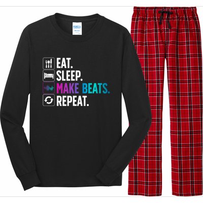 Cool Music Producer For Men Women DJ Beatmaker EDM Musician Long Sleeve Pajama Set