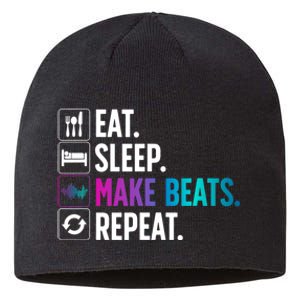 Cool Music Producer For Men Women DJ Beatmaker EDM Musician Sustainable Beanie