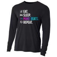 Cool Music Producer For Men Women DJ Beatmaker EDM Musician Cooling Performance Long Sleeve Crew