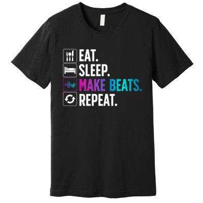 Cool Music Producer For Men Women DJ Beatmaker EDM Musician Premium T-Shirt