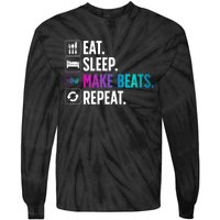 Cool Music Producer For Men Women DJ Beatmaker EDM Musician Tie-Dye Long Sleeve Shirt