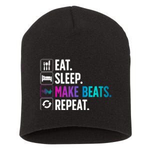 Cool Music Producer For Men Women DJ Beatmaker EDM Musician Short Acrylic Beanie