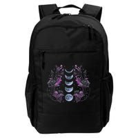 Celestial Moon Phase Boho Wildflowers Zodiac Witchcore Backpack