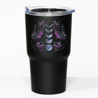 Celestial Moon Phase Boho Wildflowers Zodiac Witchcore Tumbler