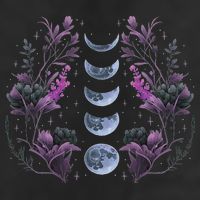 Celestial Moon Phase Boho Wildflowers Zodiac Witchcore Tumbler