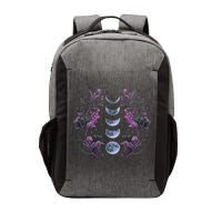 Celestial Moon Phase Boho Wildflowers Zodiac Witchcore Vector Backpack