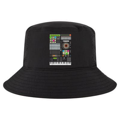 Cool Music Producer Artist For Men Women Beat Makers Cool Comfort Performance Bucket Hat