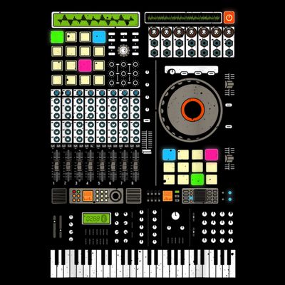 Cool Music Producer Artist For Men Women Beat Makers T-Shirt