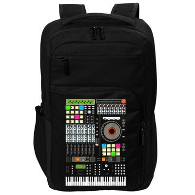 Cool Music Producer Artist For Men Women Beat Makers Impact Tech Backpack