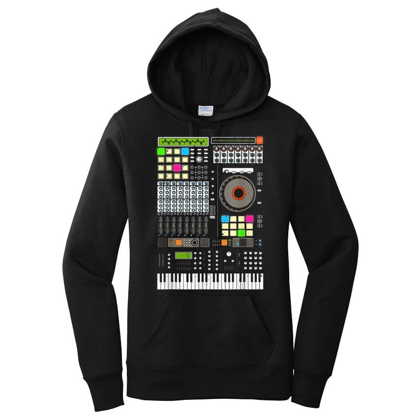 Cool Music Producer Artist For Men Women Beat Makers Women's Pullover Hoodie