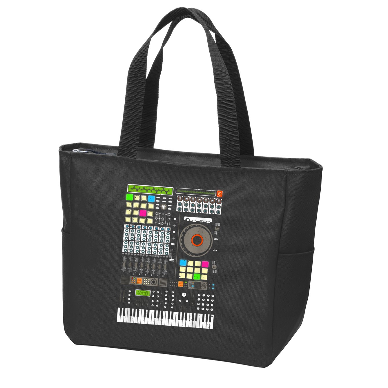Cool Music Producer Artist For Men Women Beat Makers Zip Tote Bag