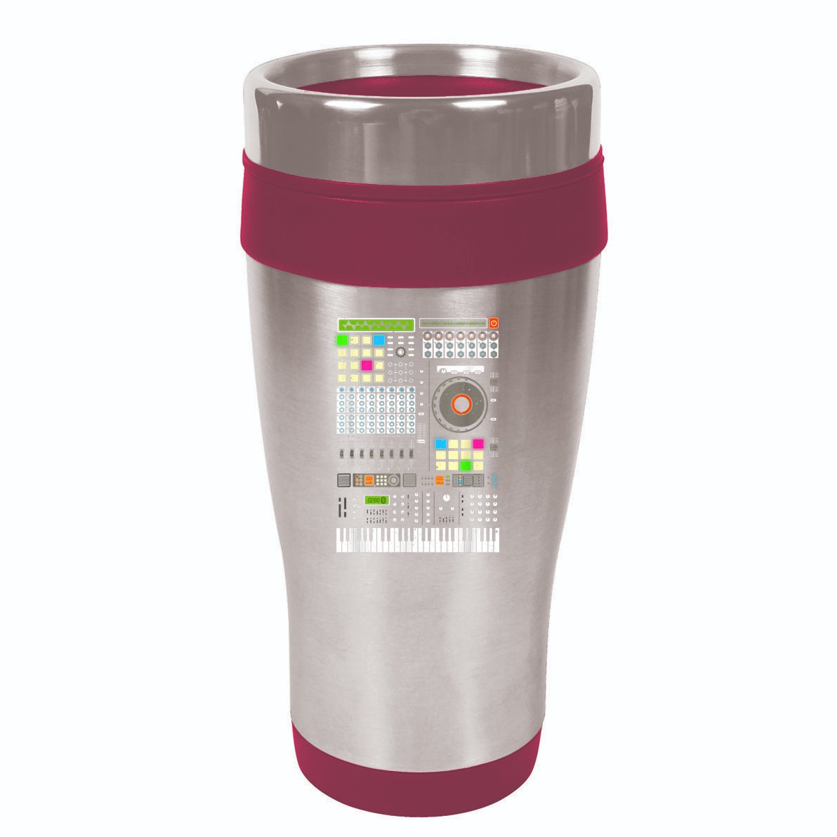 Cool Music Producer Artist For Men Women Beat Makers 16oz Travel Tumbler