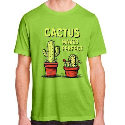 Cactus Makes Perfect For Succulent Adult ChromaSoft Performance T-Shirt