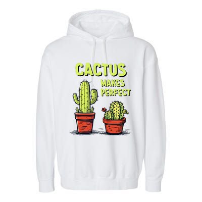 Cactus Makes Perfect For Succulent Garment-Dyed Fleece Hoodie