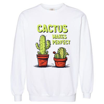 Cactus Makes Perfect For Succulent Garment-Dyed Sweatshirt