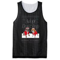 Christmas Miss Peaches & Pete The Beagle Mesh Reversible Basketball Jersey Tank