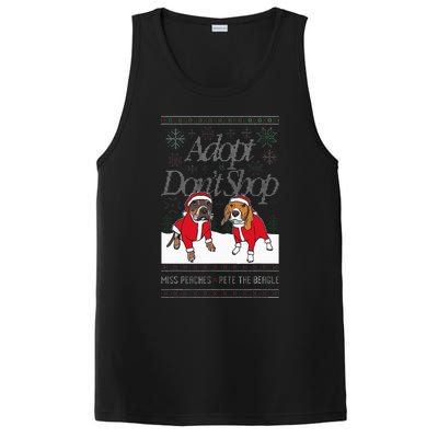 Christmas Miss Peaches & Pete The Beagle PosiCharge Competitor Tank