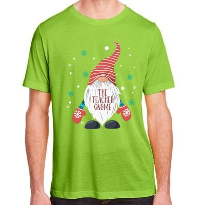 Christmas Matching Pjs For Family Christmas Or Teacher Gnome Meaningful Gift Adult ChromaSoft Performance T-Shirt