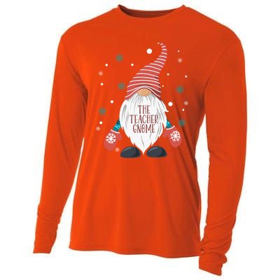 Christmas Matching Pjs For Family Christmas Or Teacher Gnome Meaningful Gift Cooling Performance Long Sleeve Crew