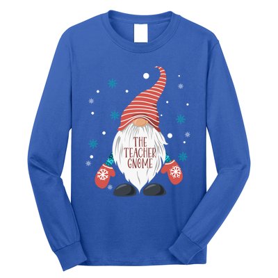 Christmas Matching Pjs For Family Christmas Or Teacher Gnome Meaningful Gift Long Sleeve Shirt